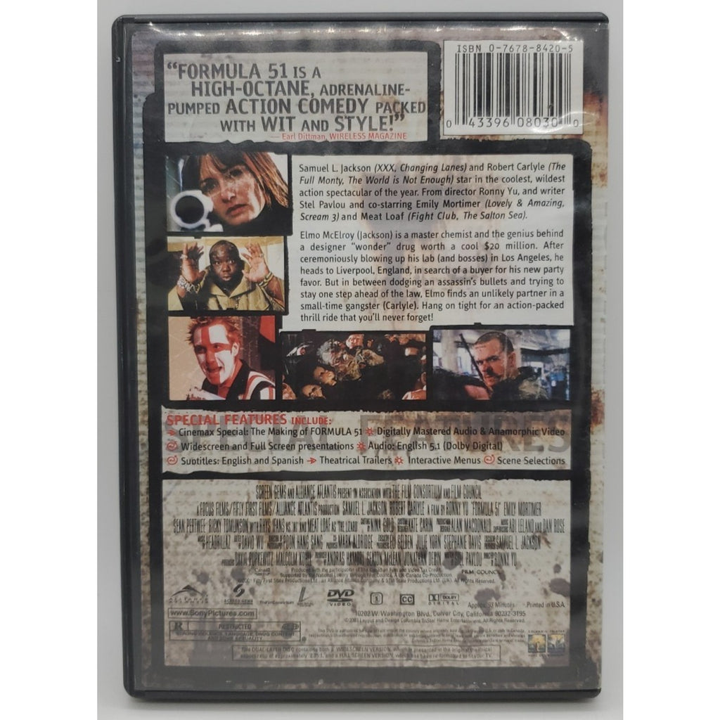 Formula 51 (DVD, 2002)