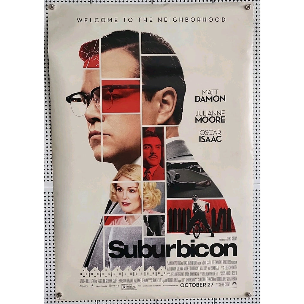 Suburbicon Movie Poster 2 Sided ORIGINAL FINAL 27x40