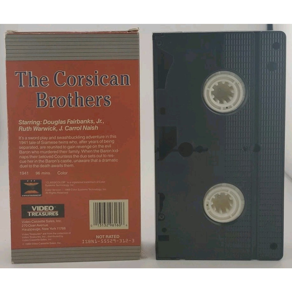 The Corsican Brothers (VHS)