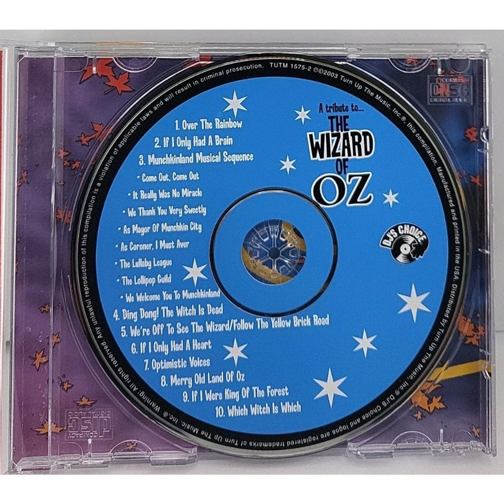 DJ's Choice: Tribute to the Wizard of Oz by DJ's Choice (CD, Jul-2003, Turn...