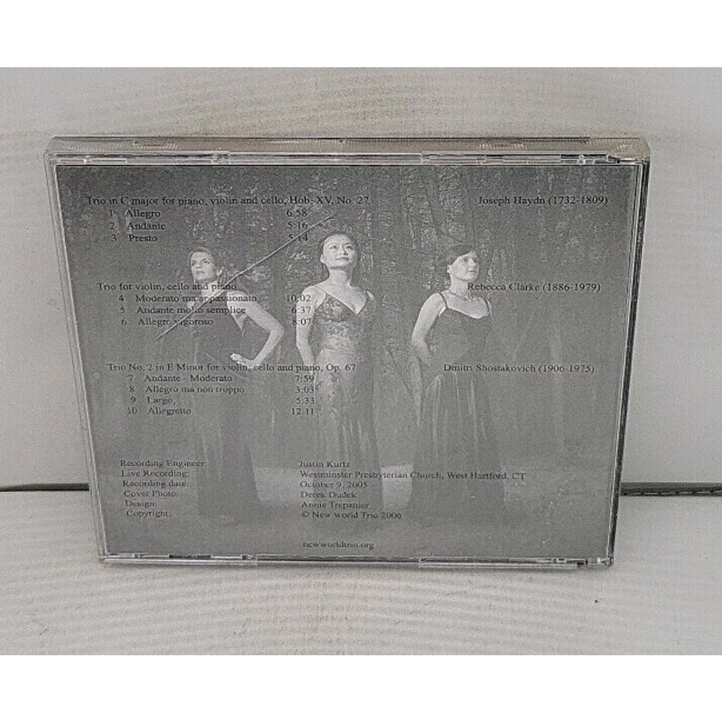 New World Trio - Haydn Clarke Shostakovich CD