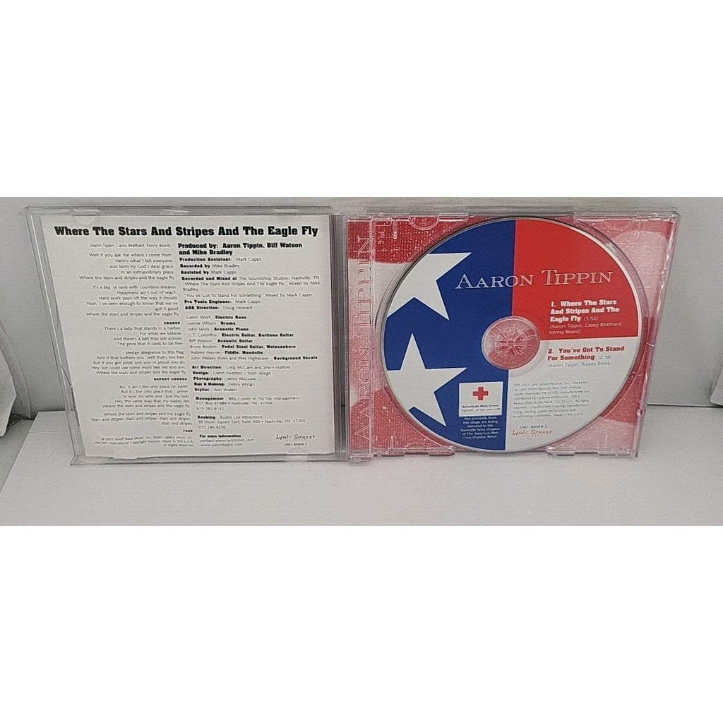 Where the Stars and Stripes and the Eagle Fly [Single] by Aaron Tippin (CD,...