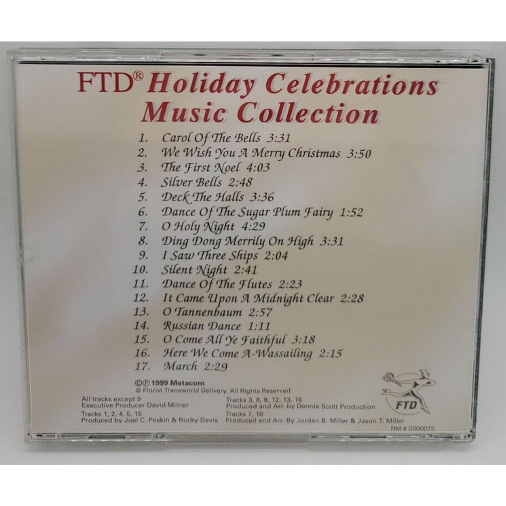 FTD Holiday Celebrations Music Collection (CD, 1999)