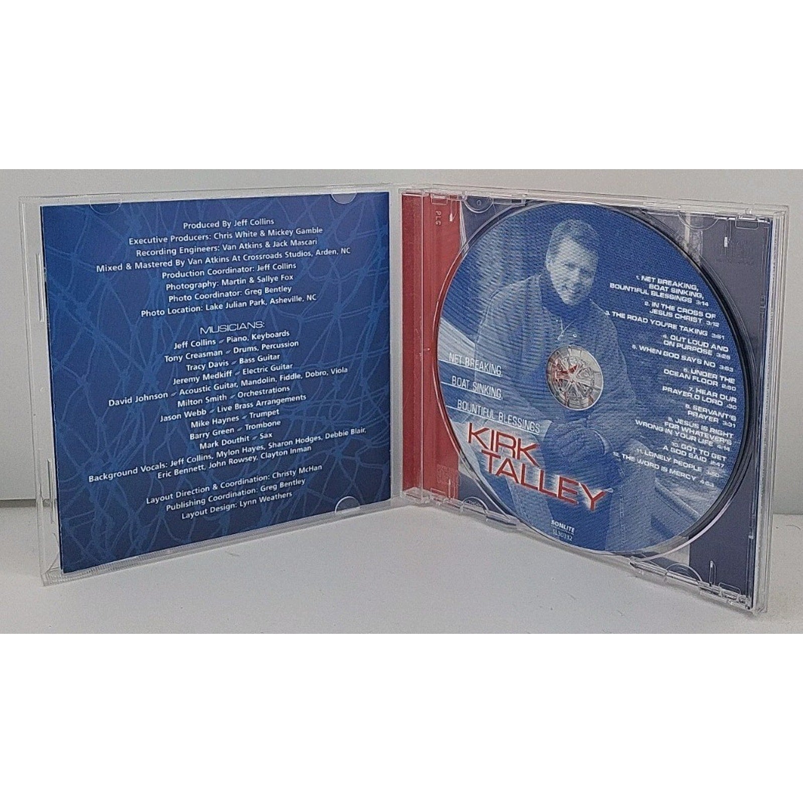 Net Breaking Boat Sinking Bountiful Blessings by Kirk Talley (CD, 2003)