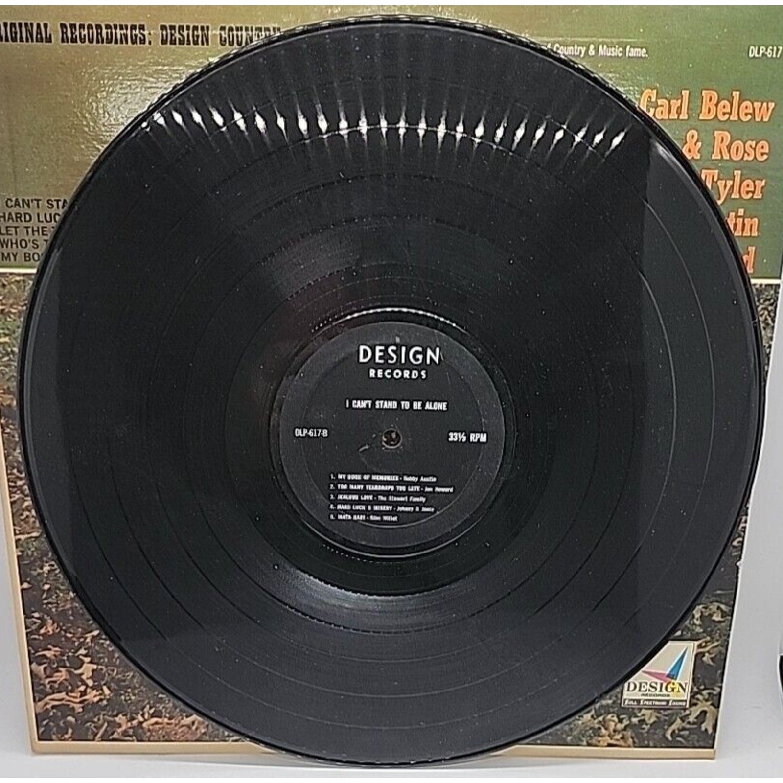 I Can't Stand To Be Alone (Record)