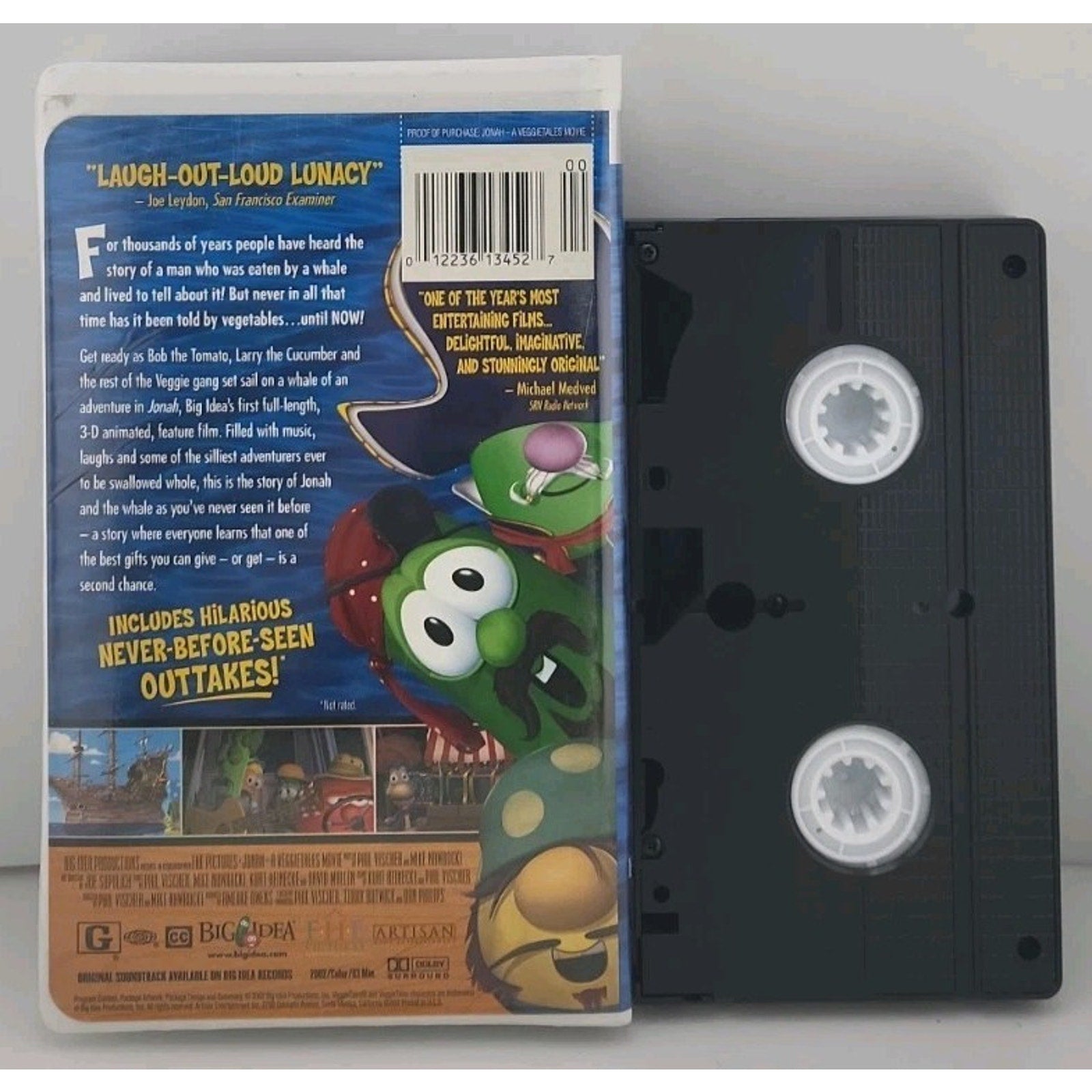 Jonah: A Veggie Tales Movie (VHS, 2003)
