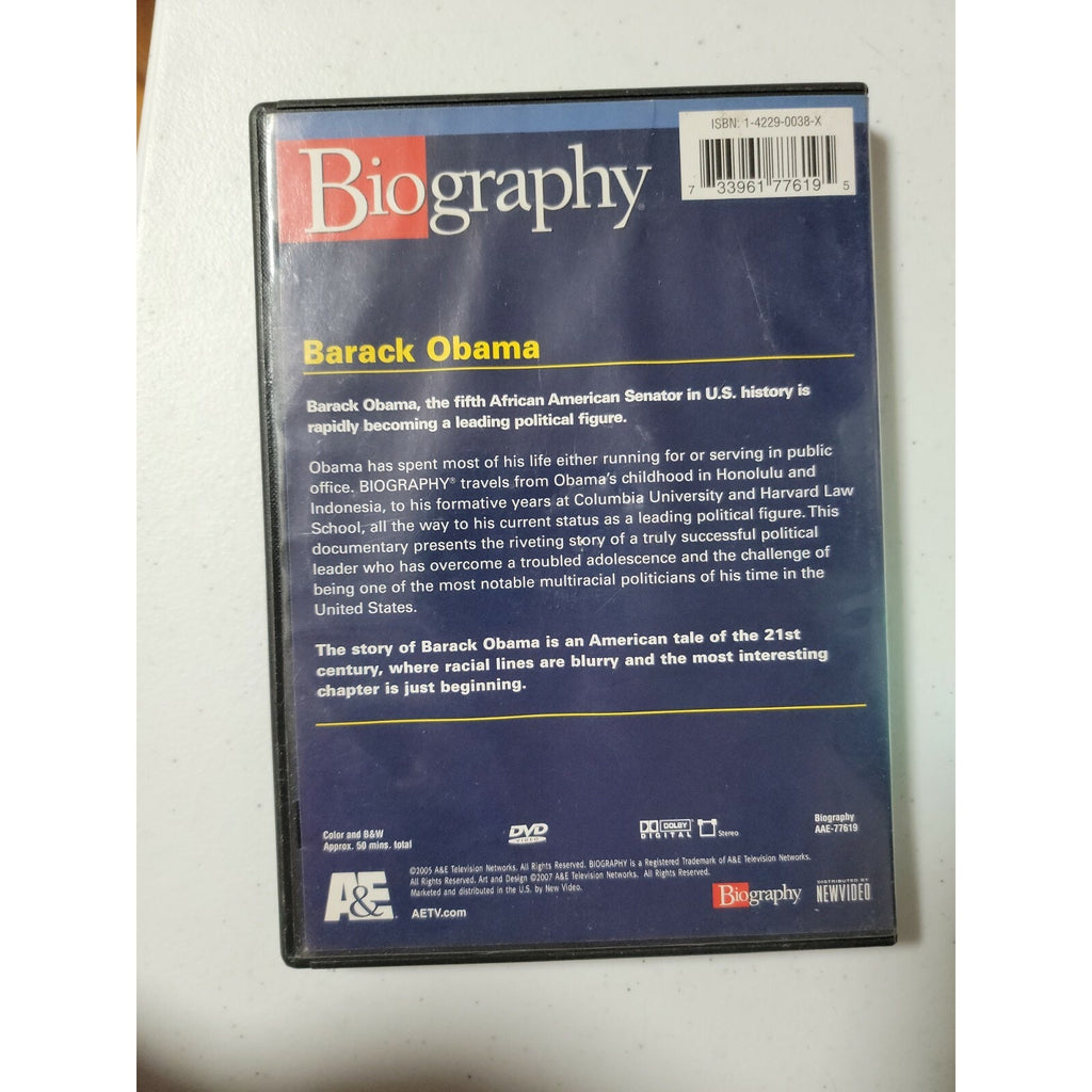 Biography Barack Obama (DVD)