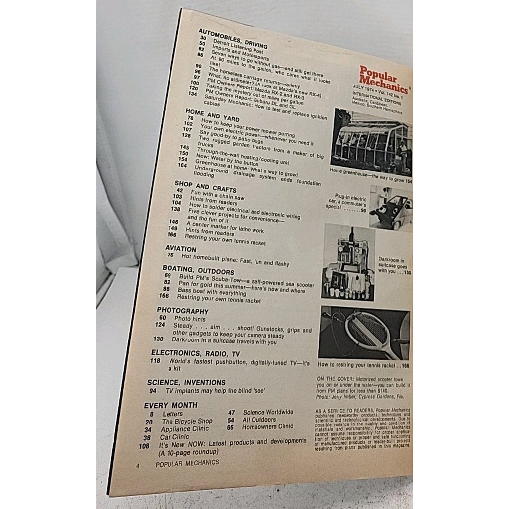 Popular Mechanics - July 1974 - Vol. 142 No. 1