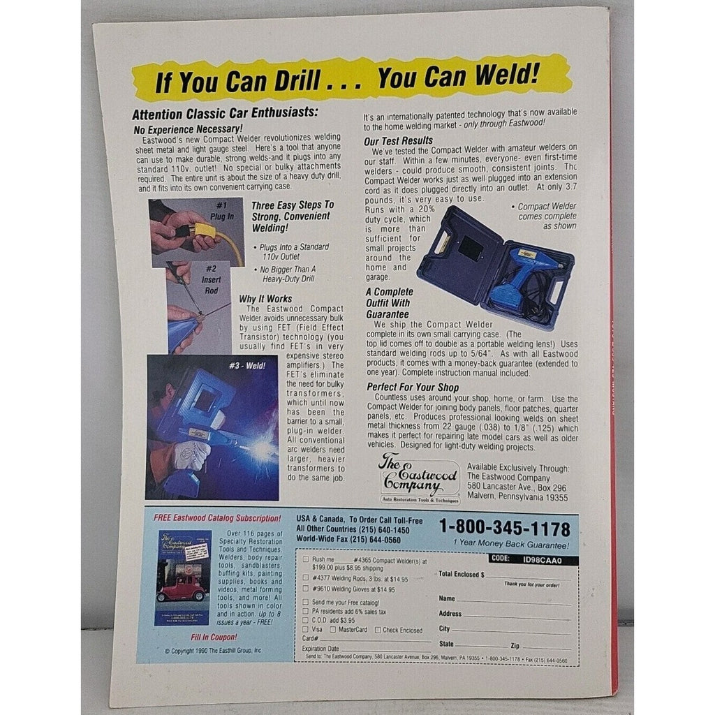 Classic Auto Restorer Magazine - October 1990 - Volume 2 Number 3
