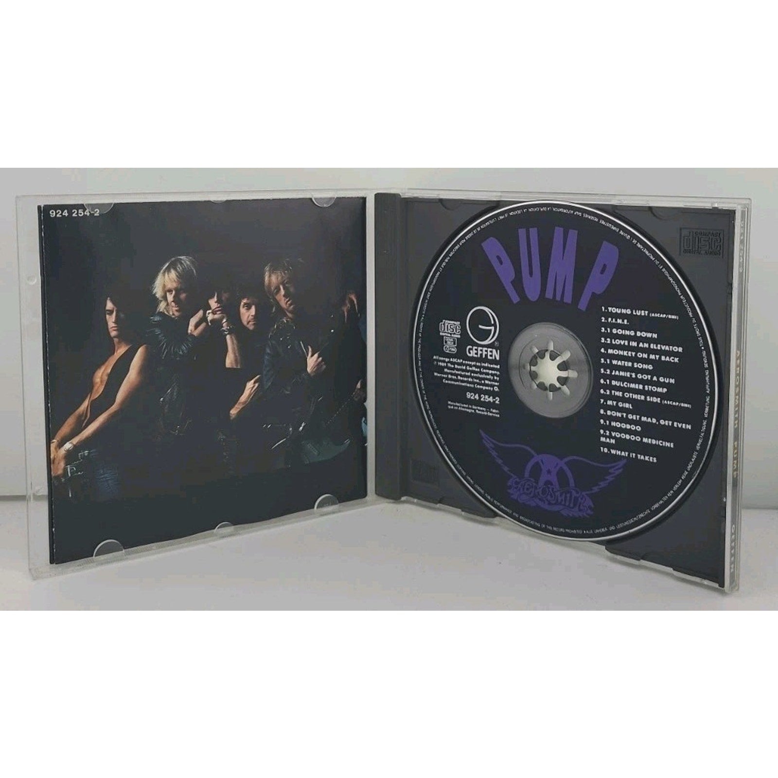 Pump by Aerosmith (CD, 1989, Geffen)