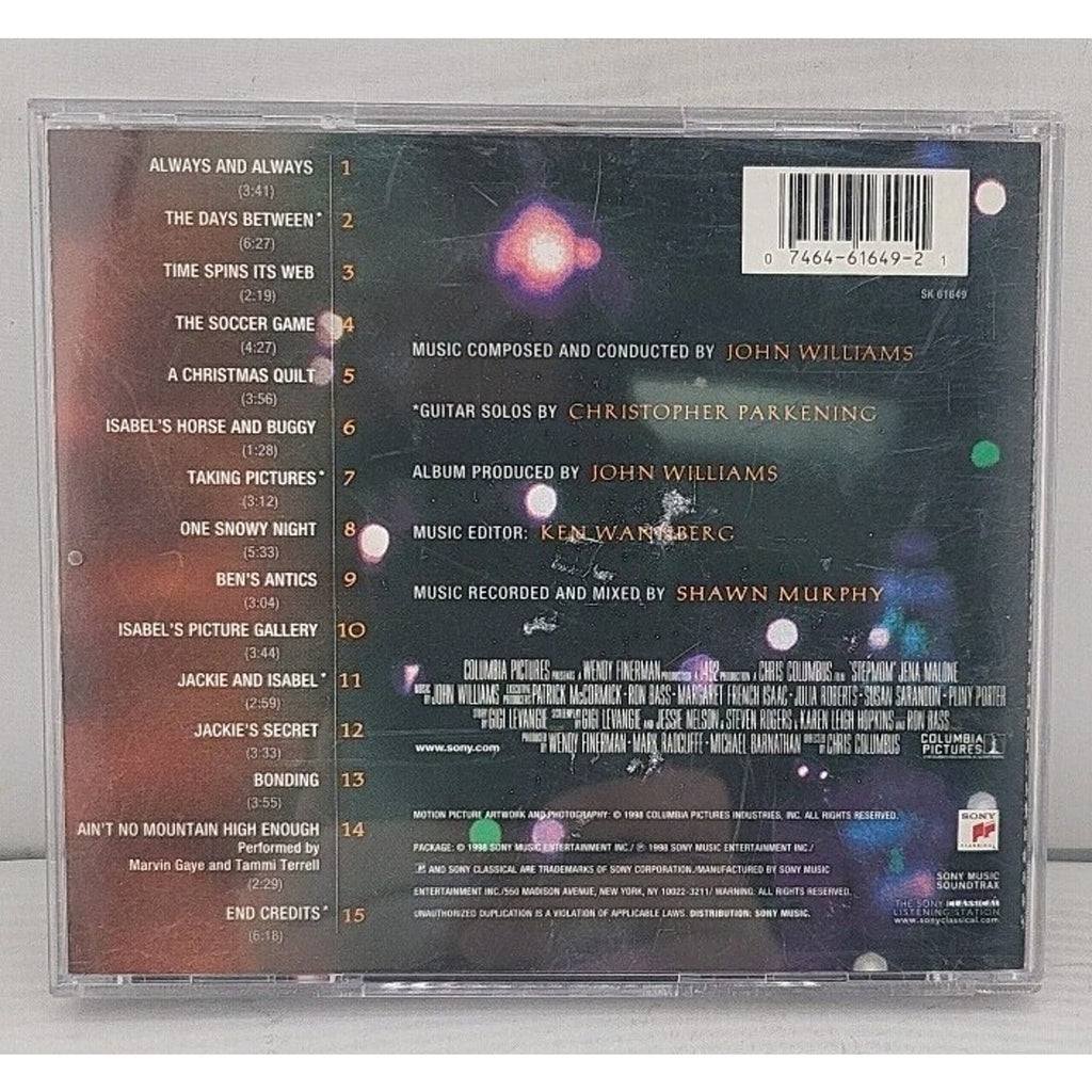 Stepmom by John Williams (Film Composer) (CD, Dec-1998, Sony Music Distribution