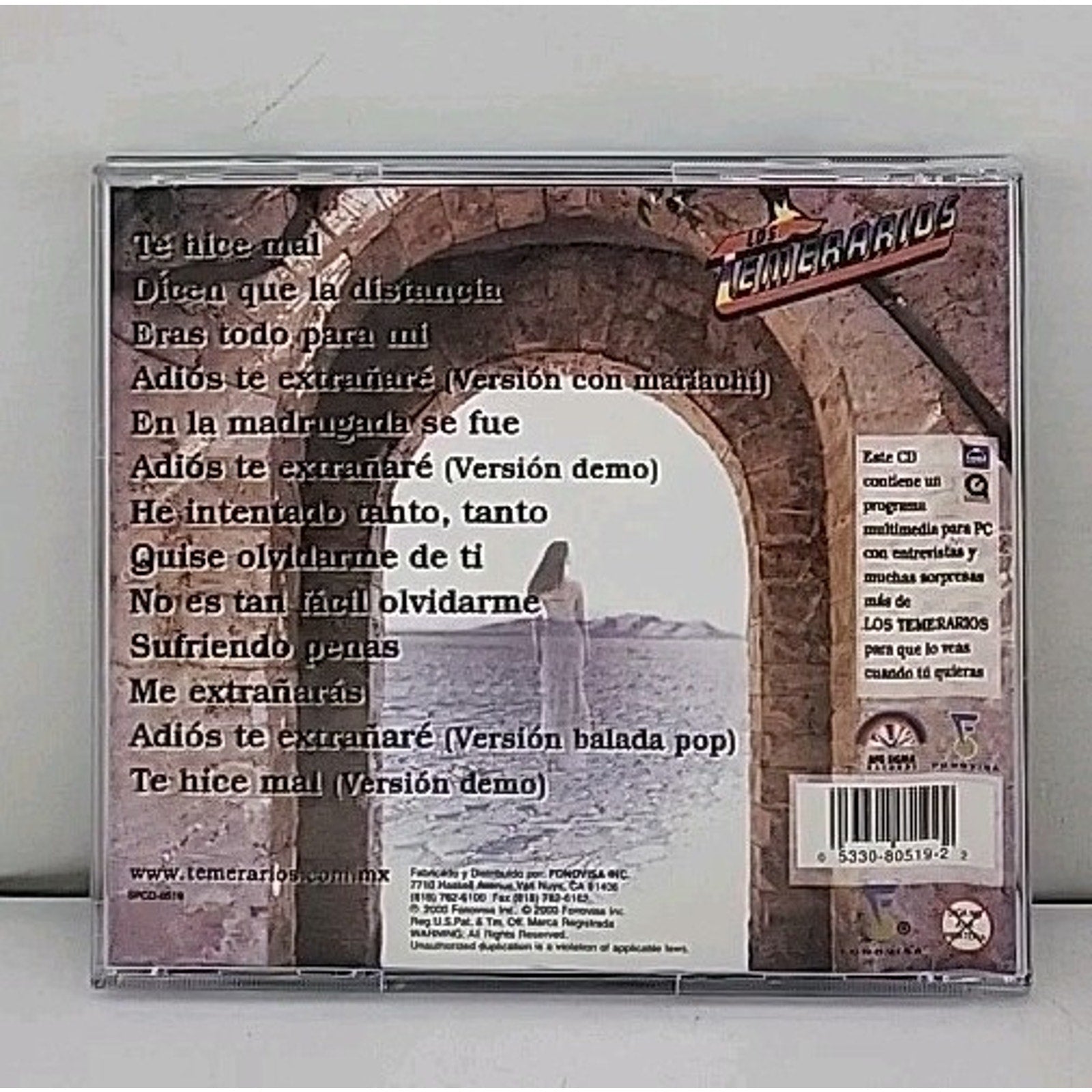 Los Temerarios - En La Madrugada Se Fue - CD