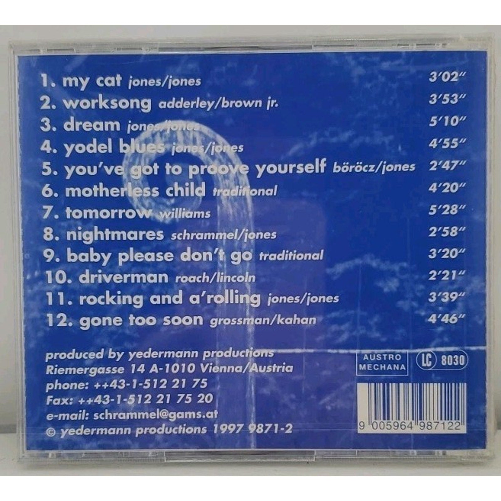 Christine Jones - Jonestones (CD) *Brand New*