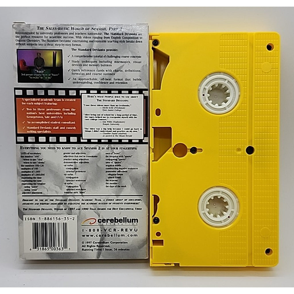 Spanish Part 2 (VHS, 1997)