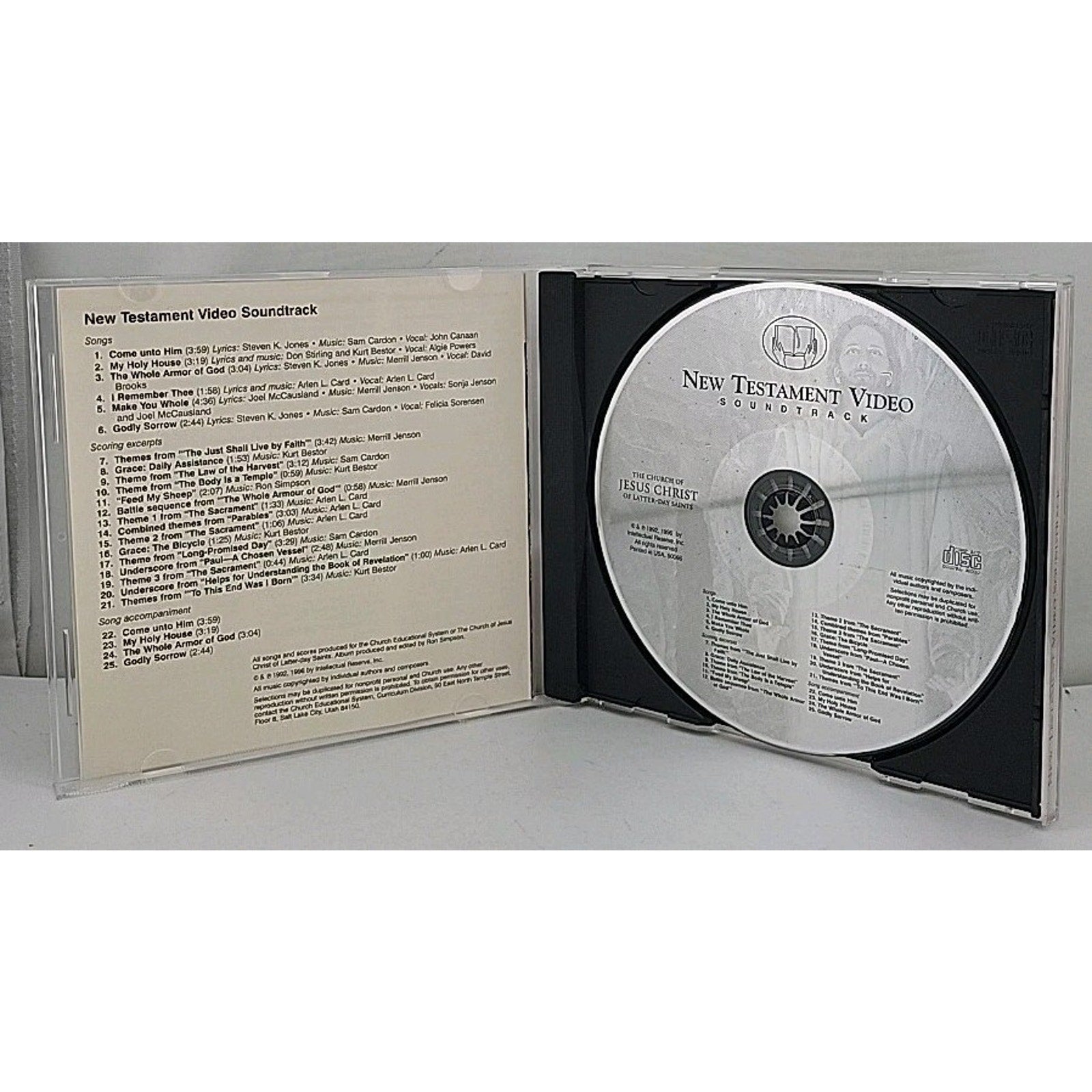 New Testament Video Soundtrack - Music CD LDS ~ Mormon