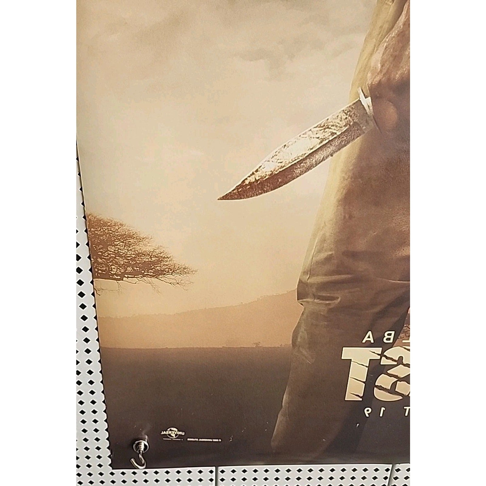 Beast Official Original Movie Poster 27X40 Double Sided Idris Elba 2022