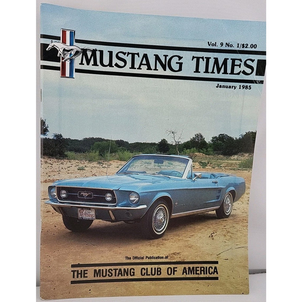 Mustang Times 1985 January Magazine