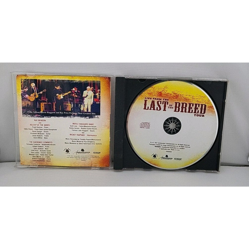 Live from the Last of the Breed Tour by Ray Price (CD, 2009)