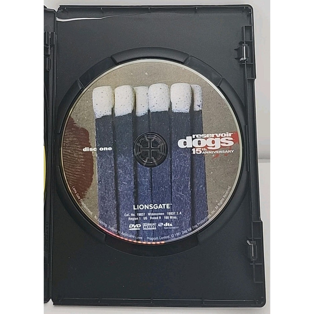 Reservoir Dogs/Pulp Fiction/Jackie Brown (DVD, 2012, 3-Disc Set)