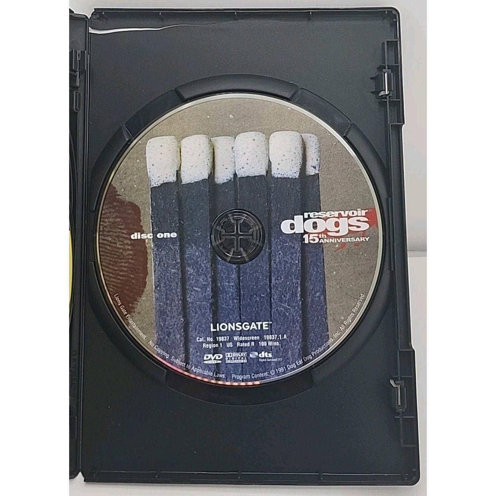 Reservoir Dogs/Pulp Fiction/Jackie Brown (DVD, 2012, 3-Disc Set)