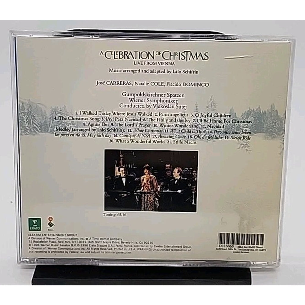 A Celebration of Christmas by José Carreras/ Natalie Cole/ Placido Domingo, CD