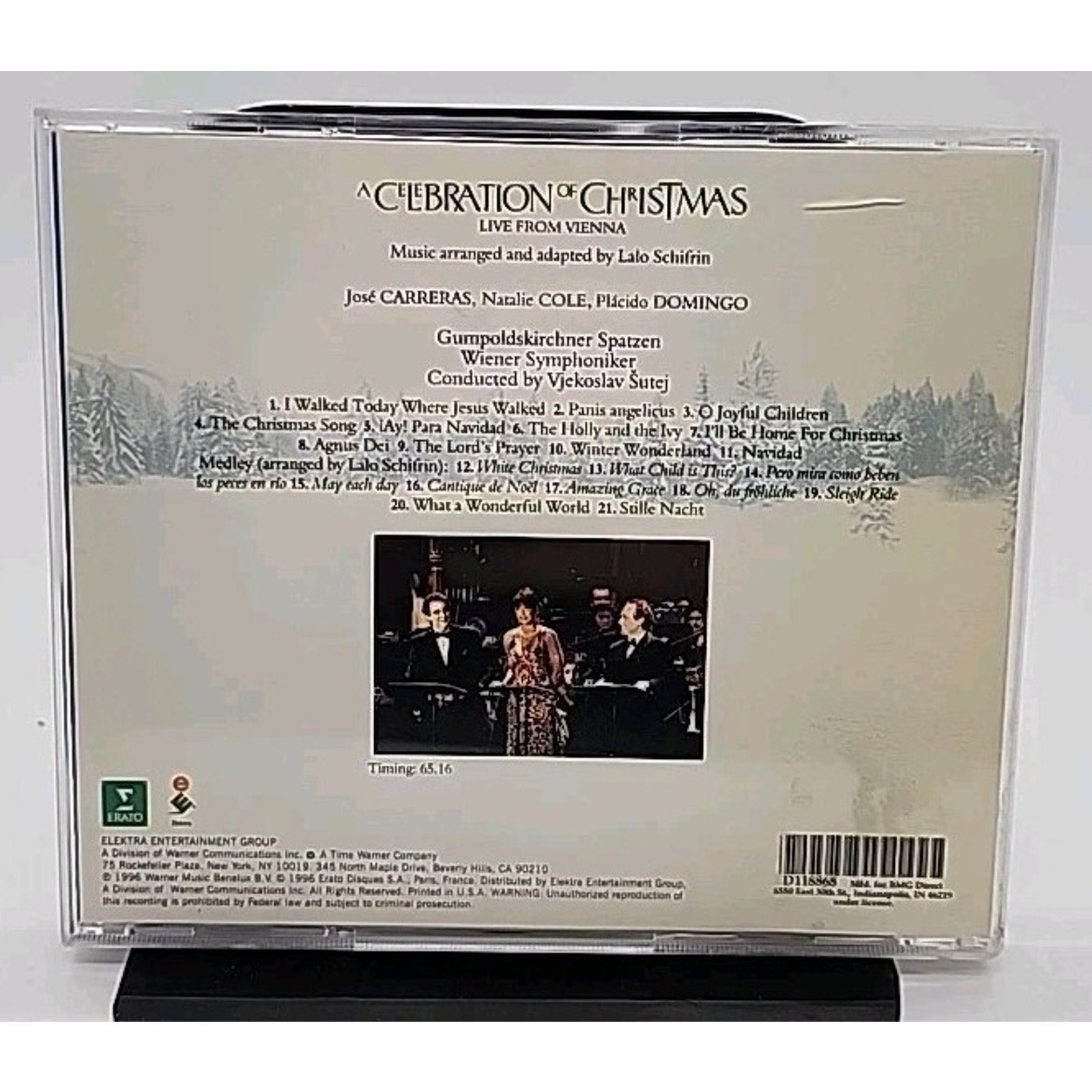 A Celebration of Christmas by José Carreras/ Natalie Cole/ Placido Domingo, CD