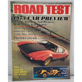 Road Test Magazine AUGUST 1972 Pantera Update, Corolla 5-Speed, Javelin SST