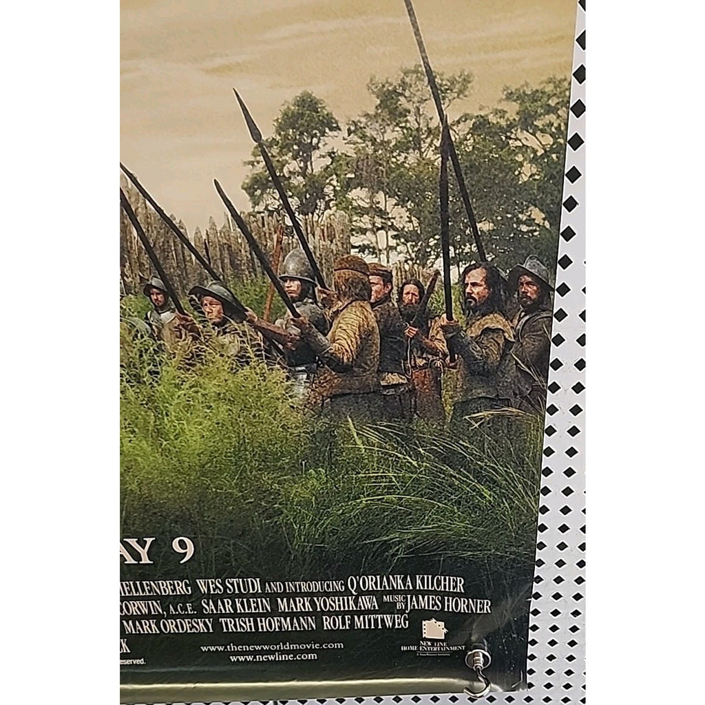 The New World Movie Poster DVD Release 27x40