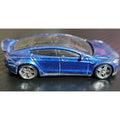 Hot Wheels Blue Tesla Model S CFH03