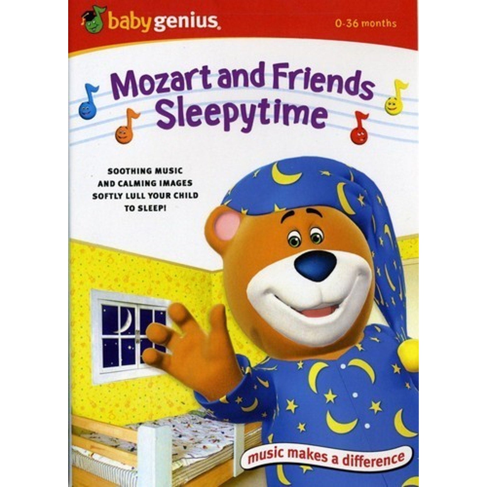 Baby Genius - Mozart and Friends Sleepytime (DVD, 2010)