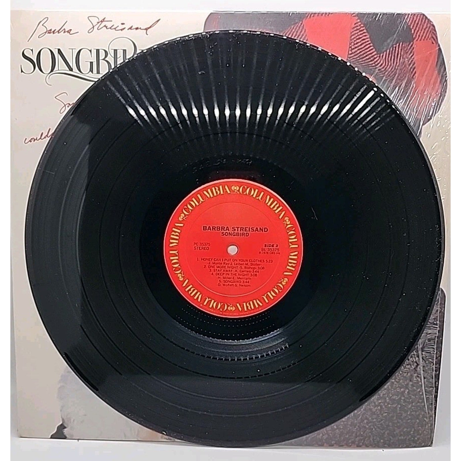 Barbra Streisand "Songbird" 1978 Columbia (Record)