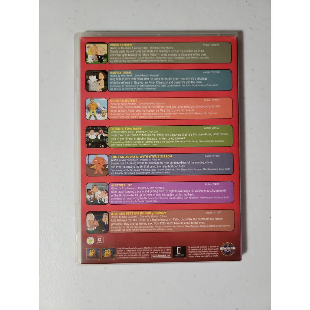 Family Guy Volume Five Disc Two+Three (DVD)