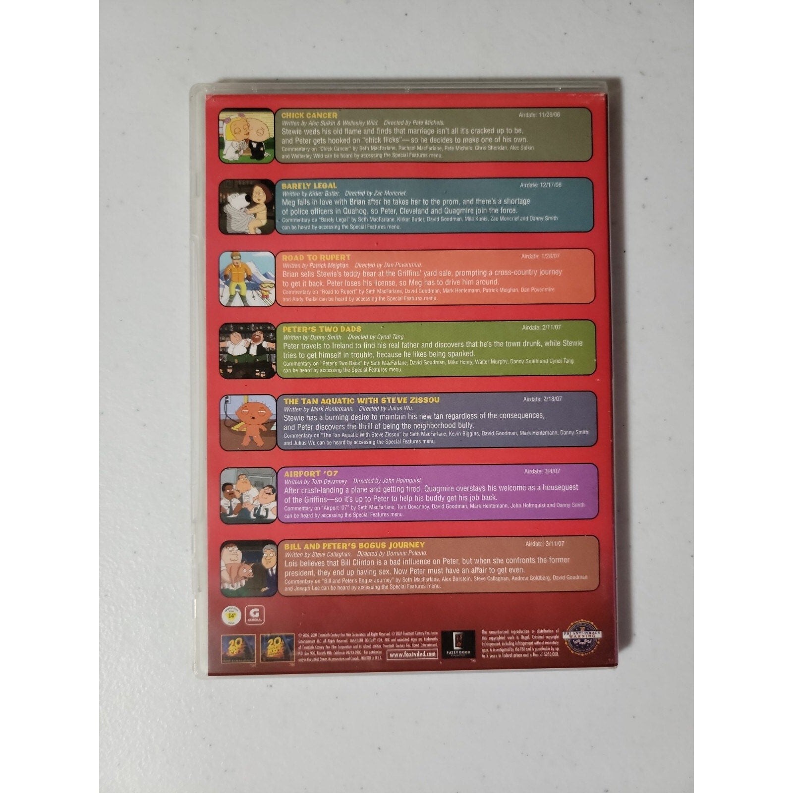 Family Guy Volume Five Disc Two+Three (DVD)