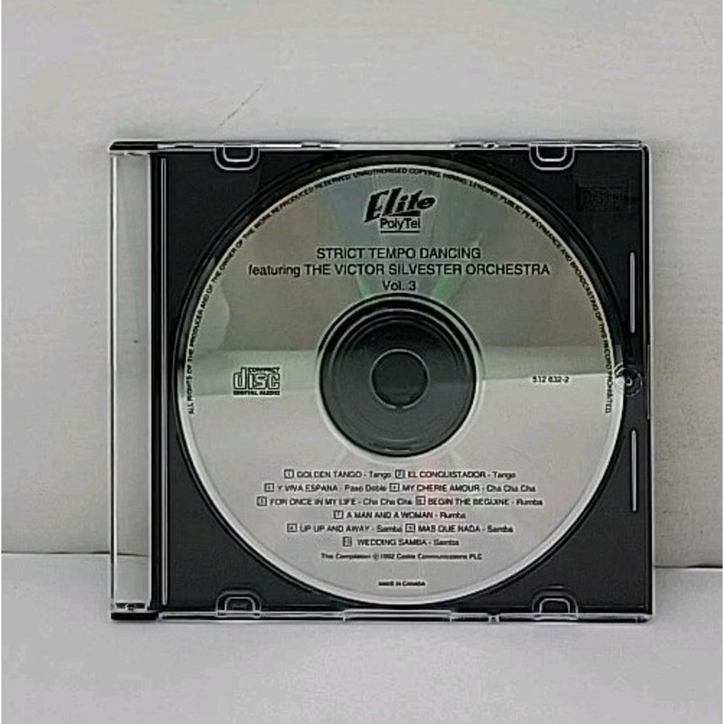 Strict Tempo Dancing Vol. 3 CD 1998 Victor Silvester Cyril Stapleton *Disc Only*