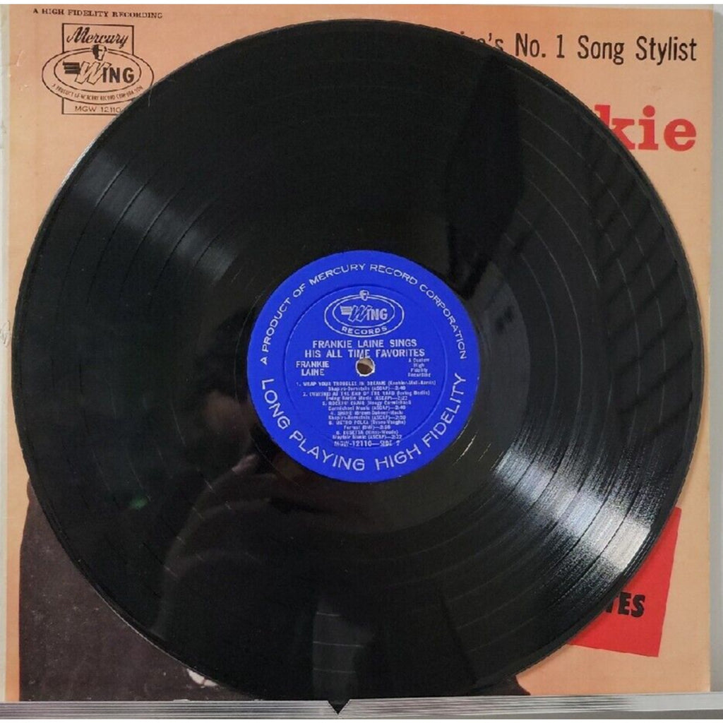 Frankie Laine - Sings His All Time Favorites - Record - P7427A