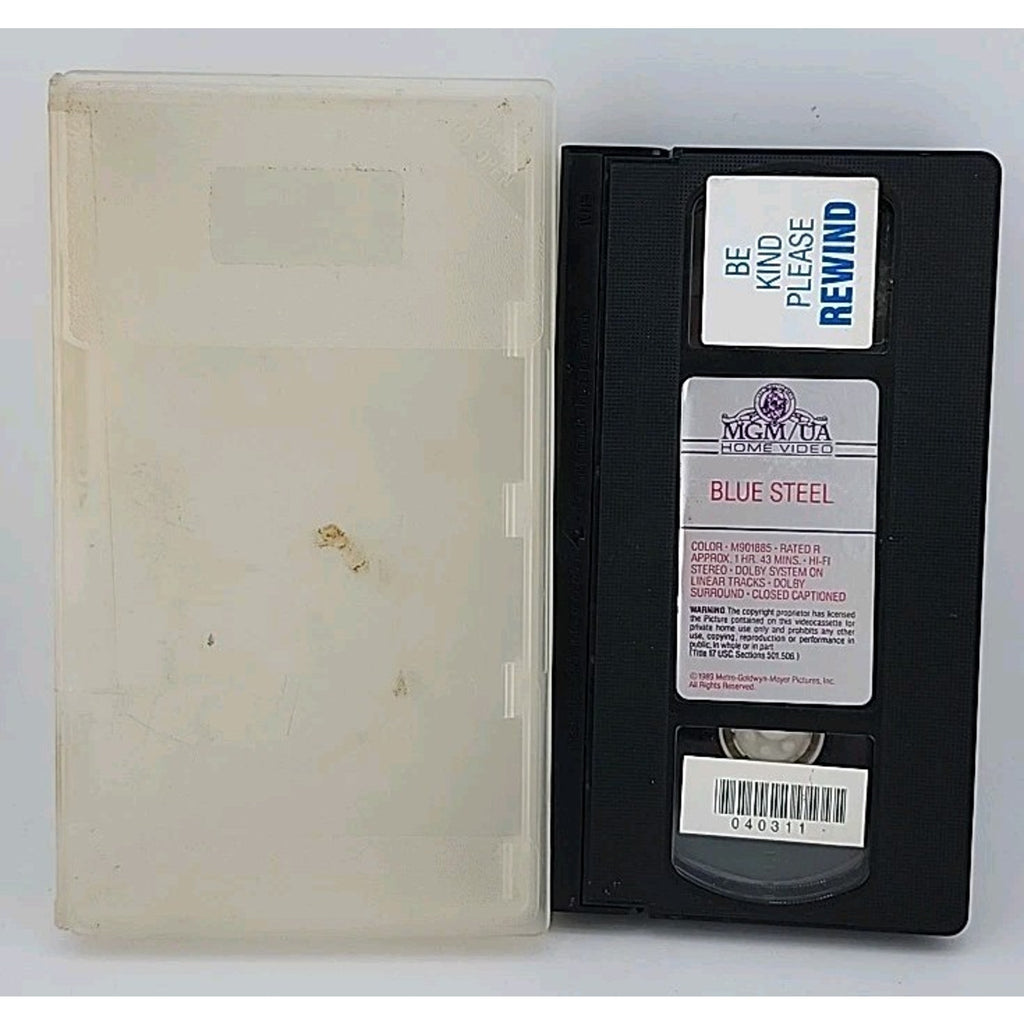 Blue Steel (VHS, 1990, Movie Time)