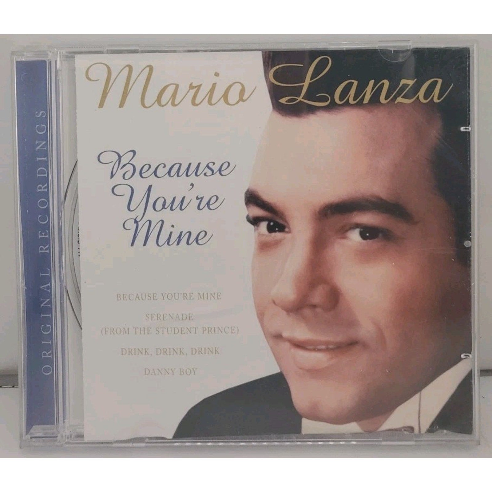 Mario Lanza Because You're Mine CD