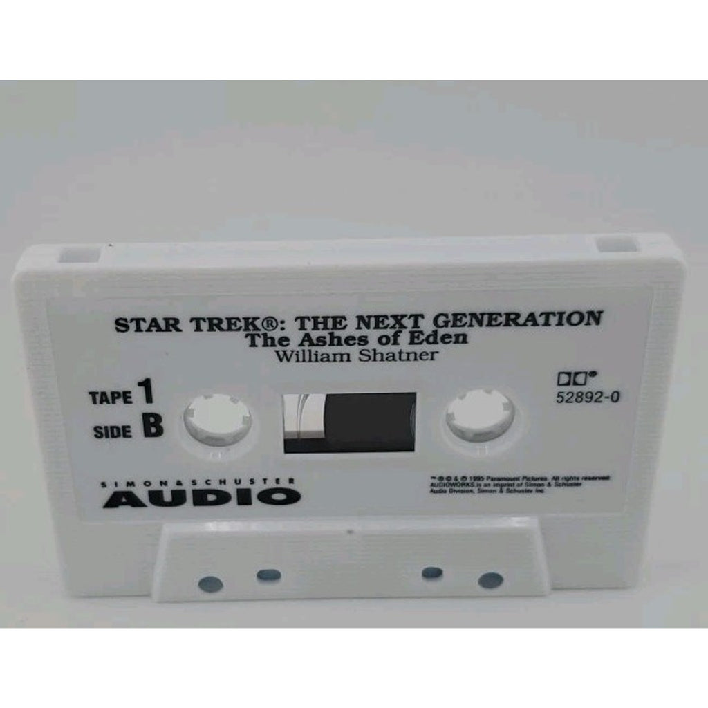 Star Trek The Ashes of Eden 1995 William Shatner 2 Cassette