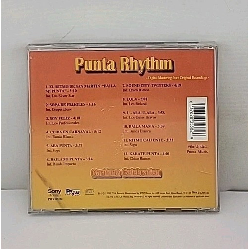 Punta Rhythm Garifuna Celebration by Various Artists (CD, Sep-1999, Sony...