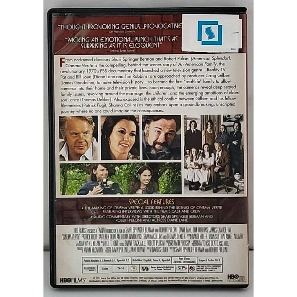 Cinema Verite (DVD, 2011)