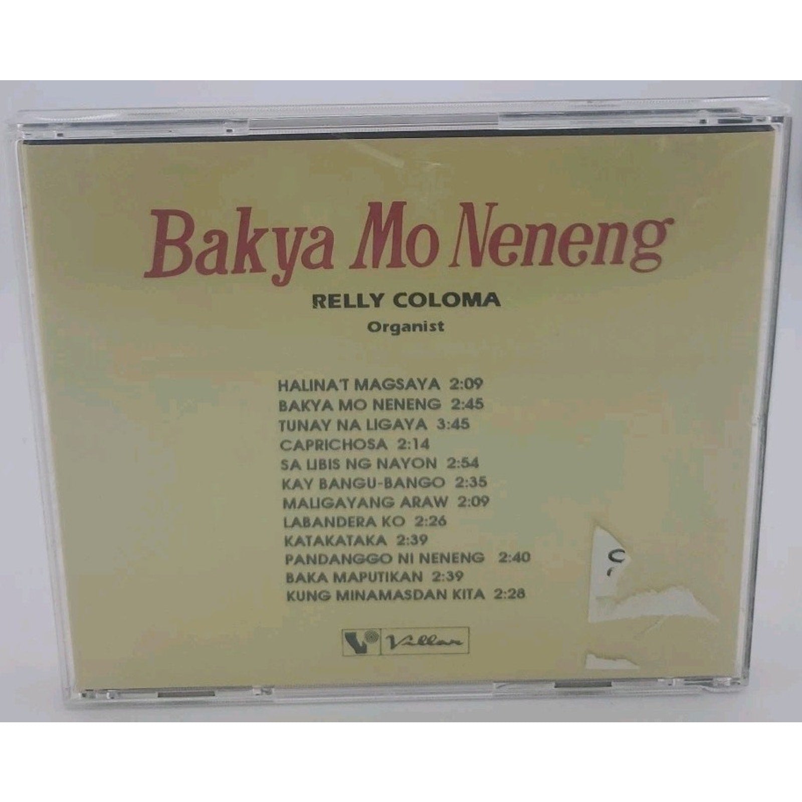 Bakya Mo Neneng Relly Coloma Organist Cd
