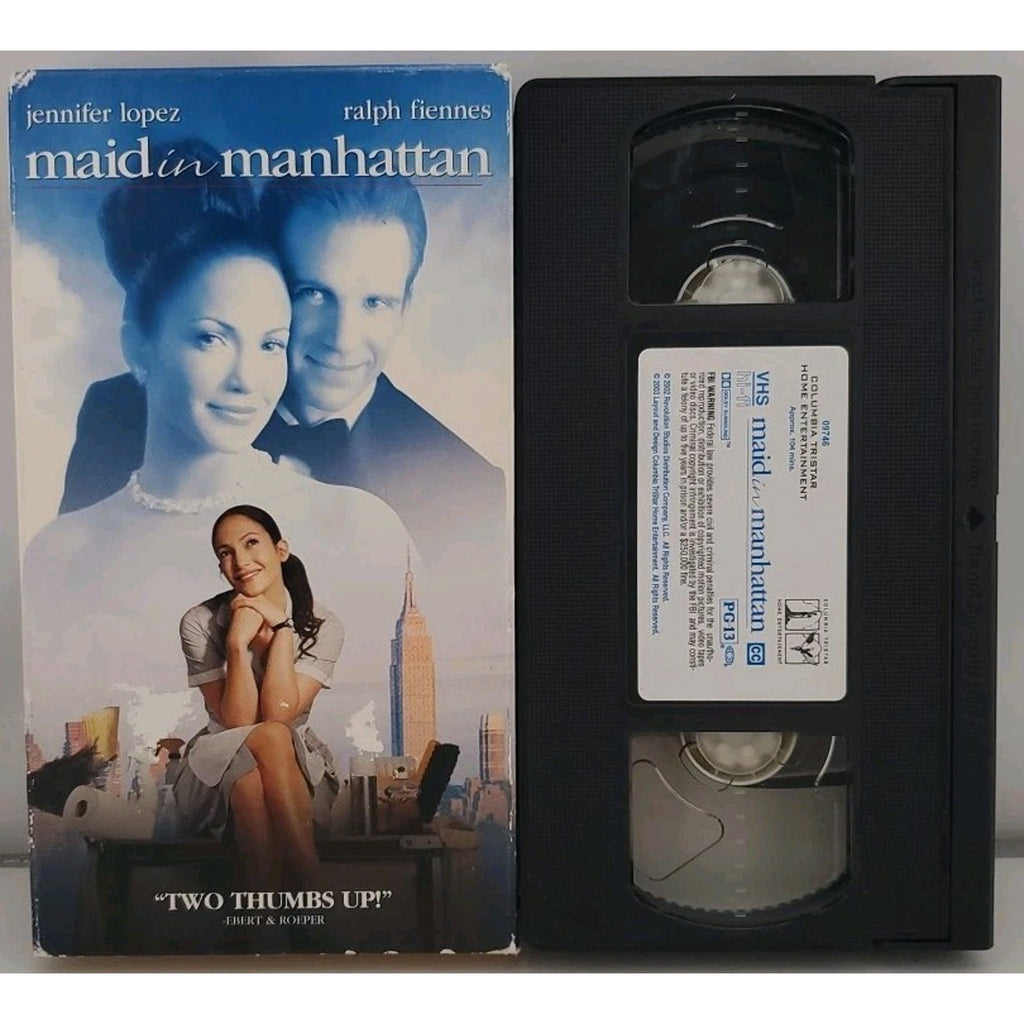 Maid in Manhattan (VHS, 2003)