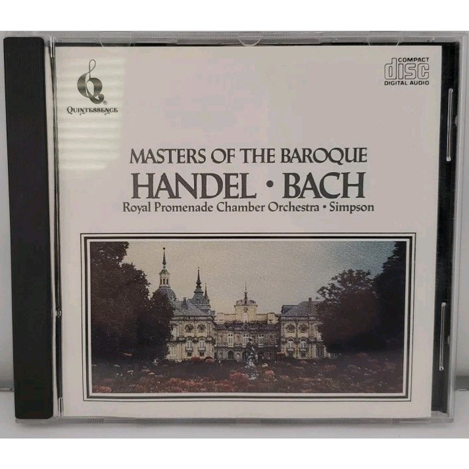 Masters of the Baroque Handel - Bach Royal Promenade Chamber Orchestra CD 1985