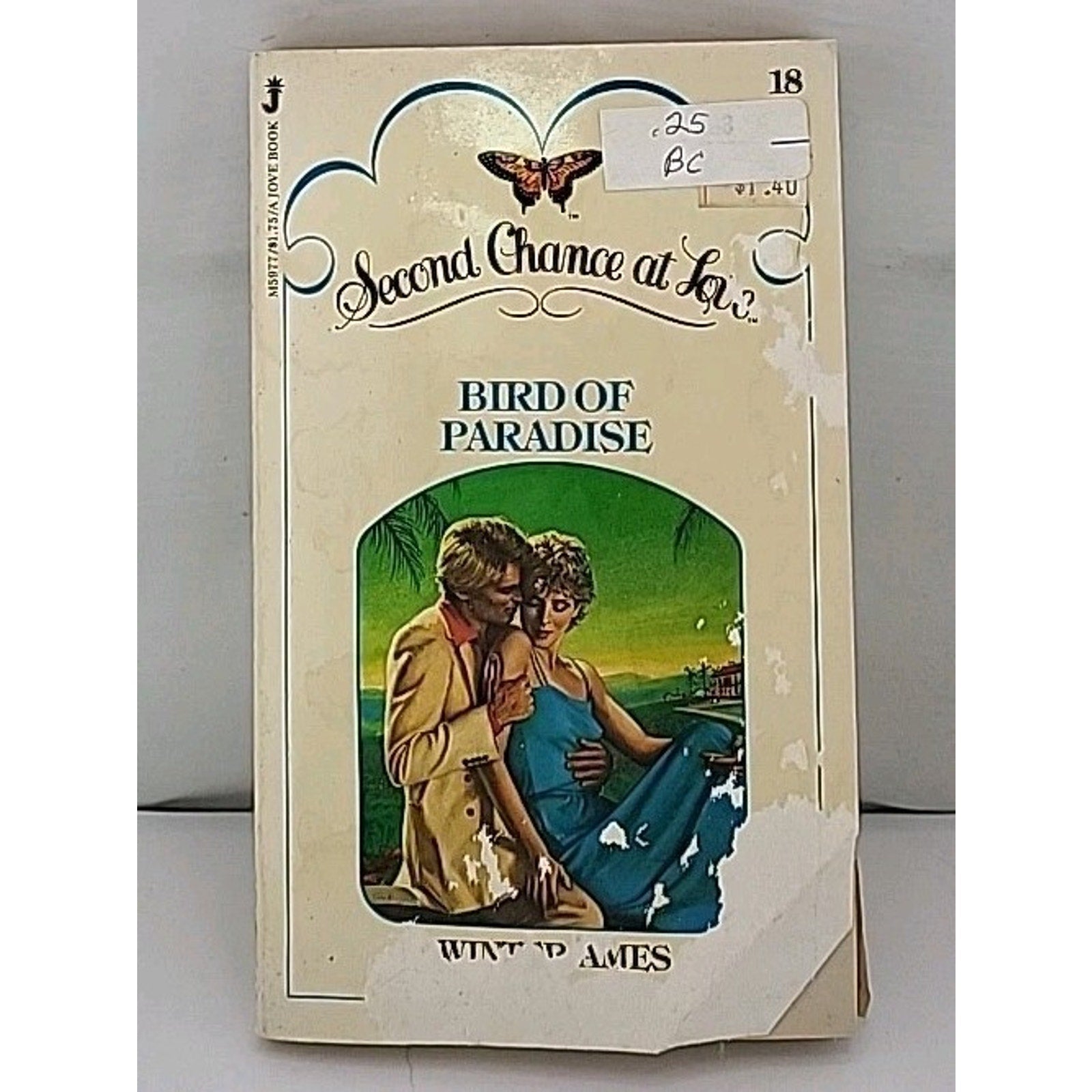 Winter Ames - Bird of Paradise (Second Chance at Love #18) - 1981 - Paperback