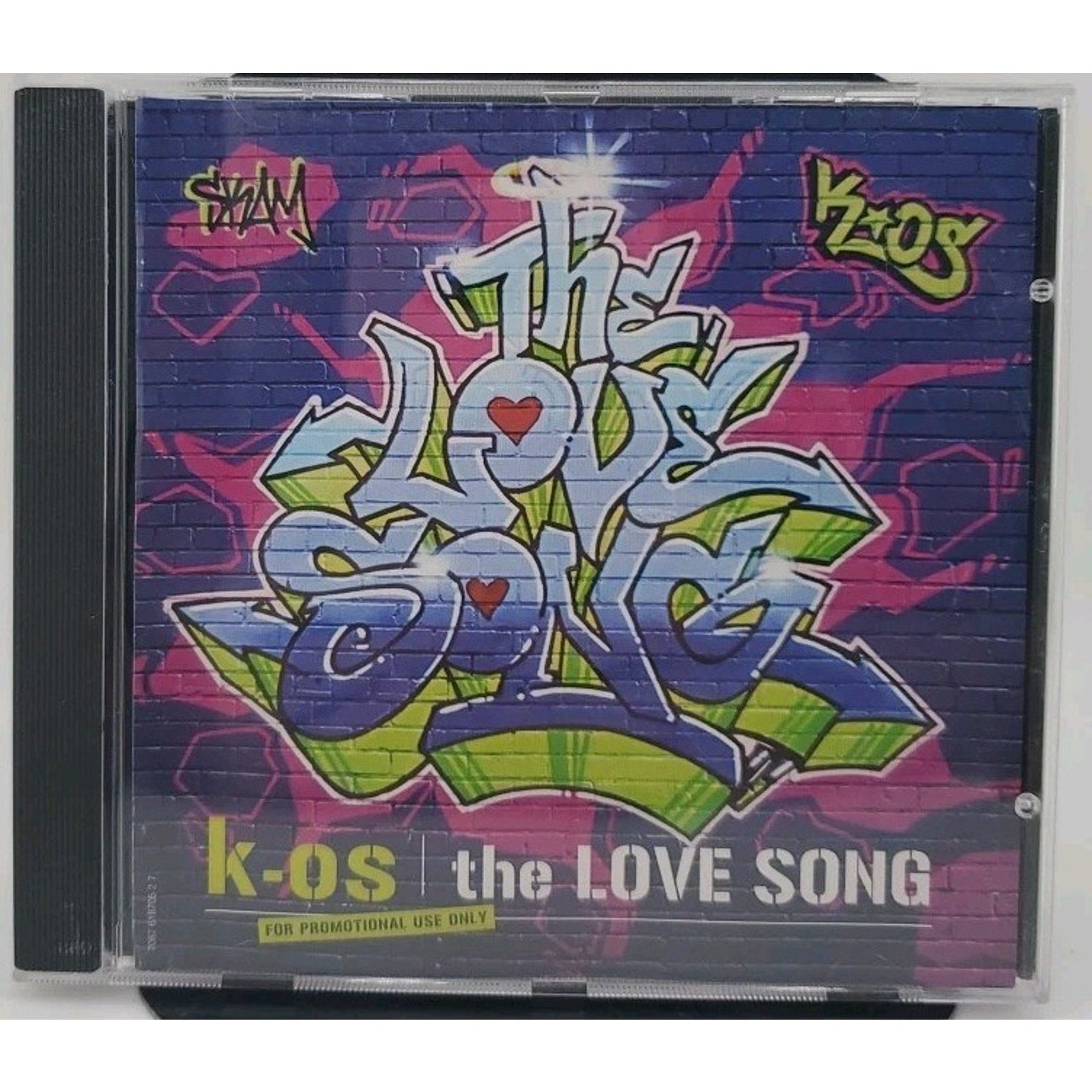K OS The Love Song w/ RARE RADIO EDIT 2004 USA PROMO Radio DJ CD single kos