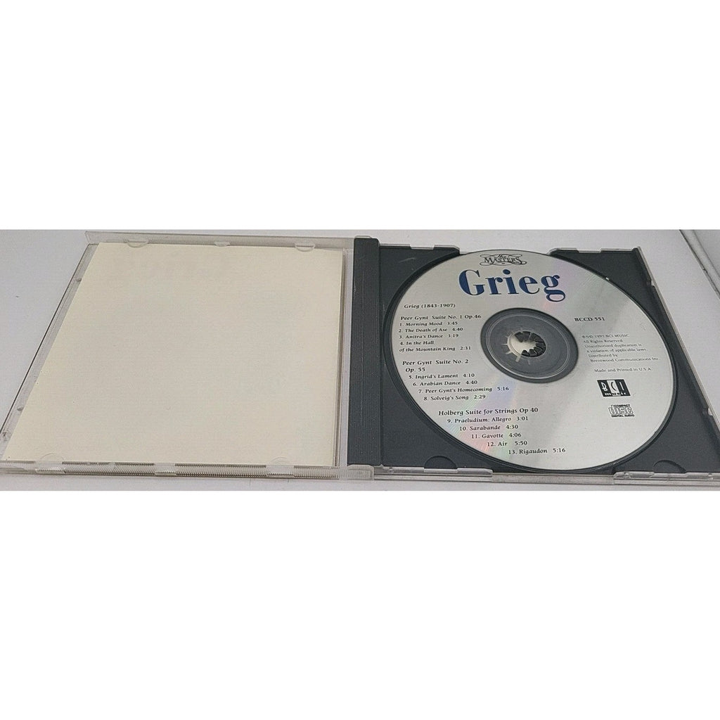 Grieg: Peer Gynt Suites & Holberg Suite CD