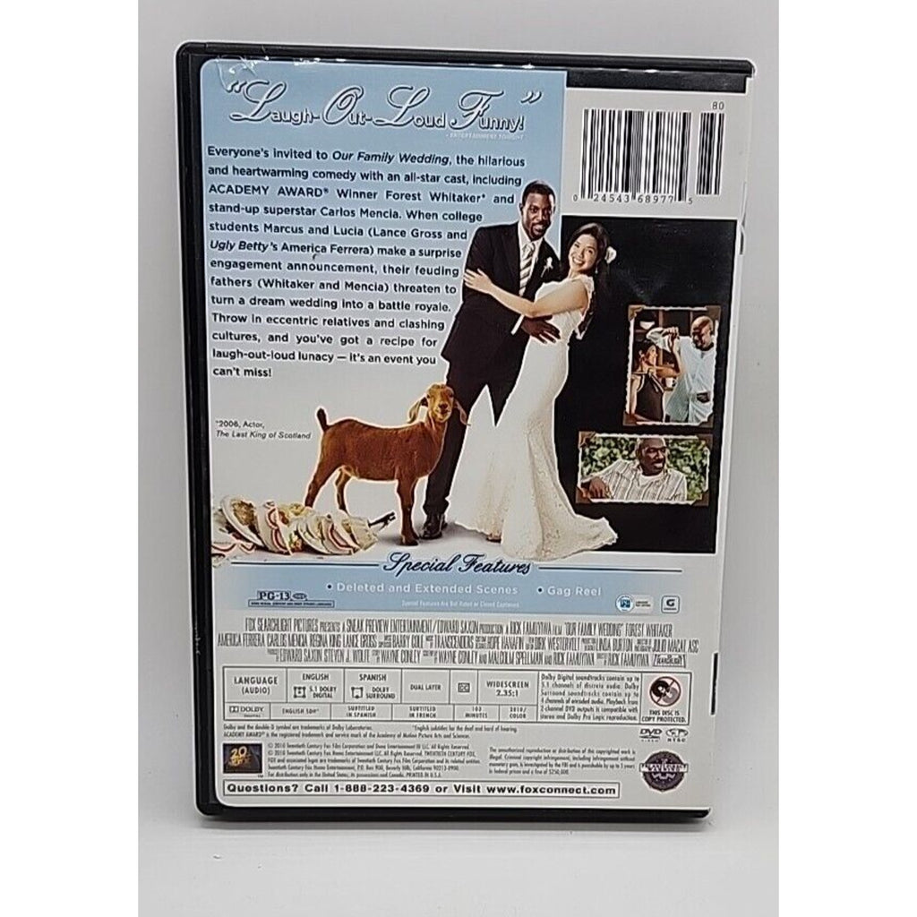 Our Family Wedding (DVD, 2010)