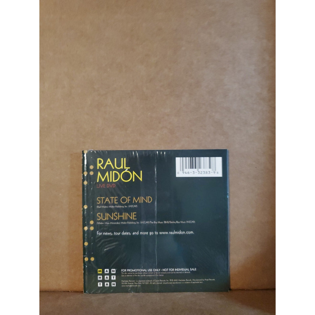Raul Midon LIVE DVD State Of Mind & Sunshine (CD)