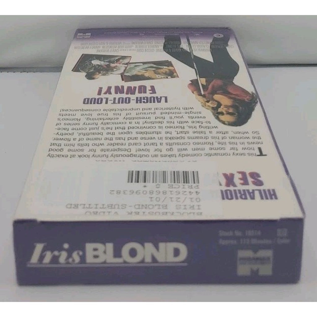 Iris Blond (VHS, 2002) *Brand New*