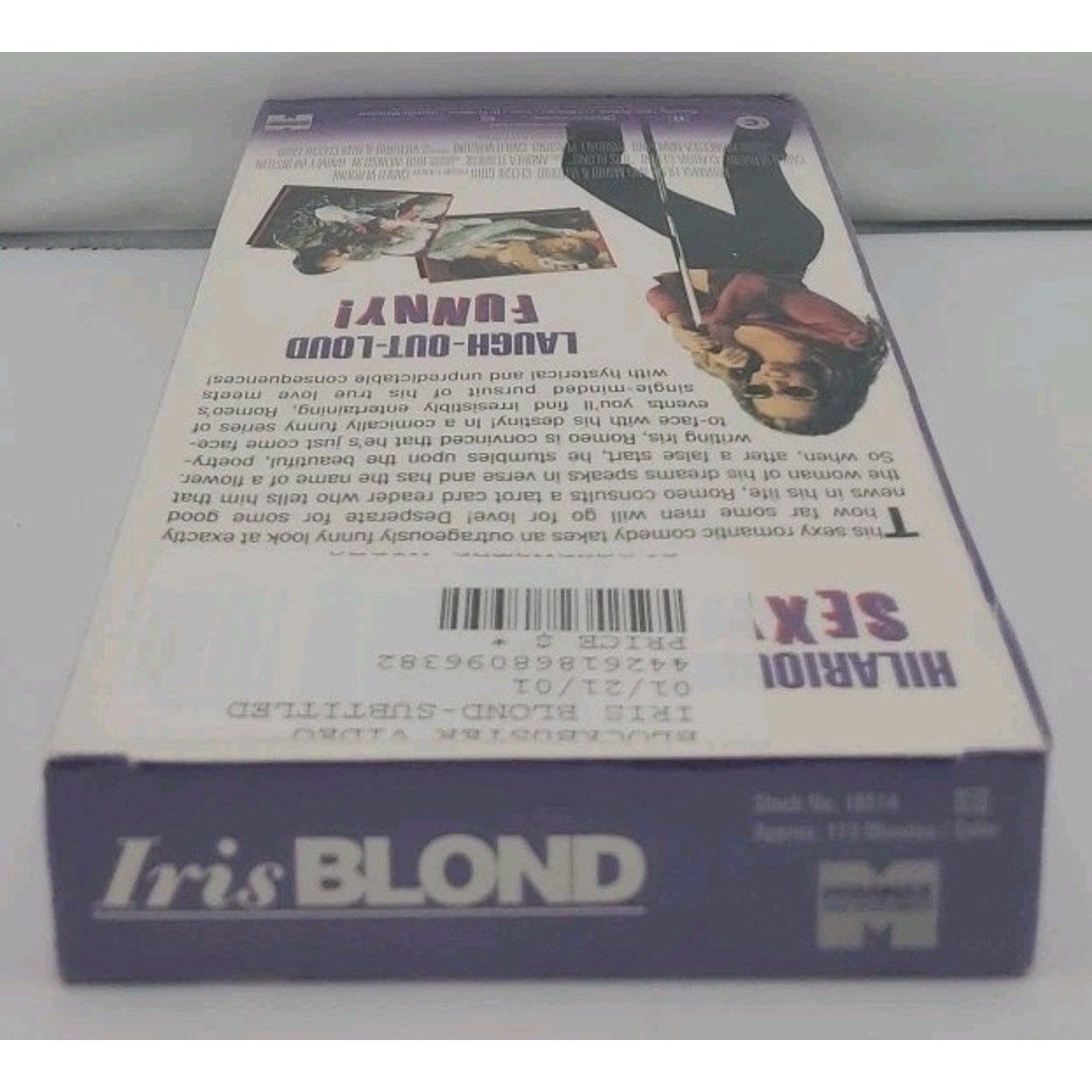 Iris Blond (VHS, 2002) *Brand New*